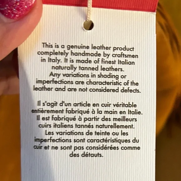 NWT Divina Firenze Suede Fringe Hobo Bag - Picture 7 of 8